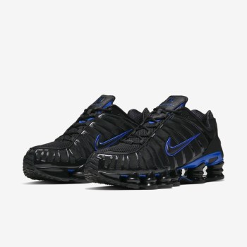 Nike Shox TL - Férfi Utcai Cipő - Fekete/Kék